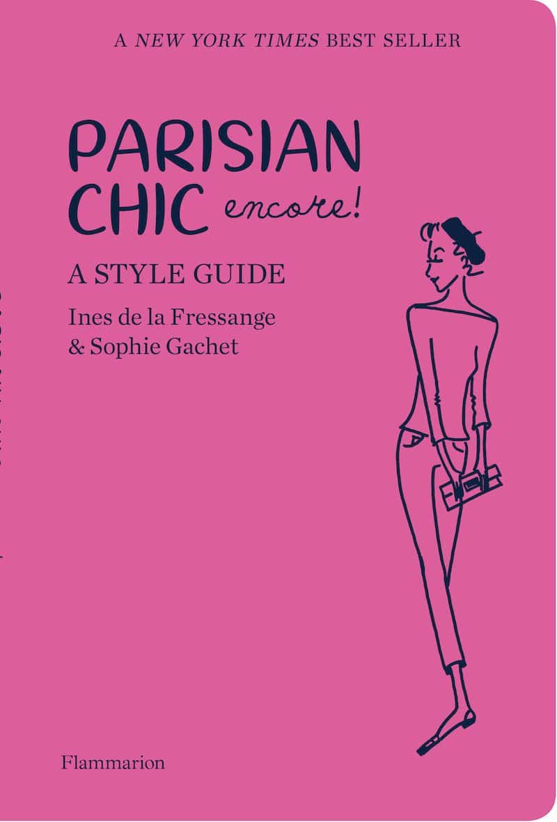 pink book cover of parisian chic