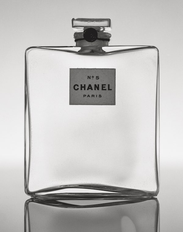 chanel perfume in clear bottle