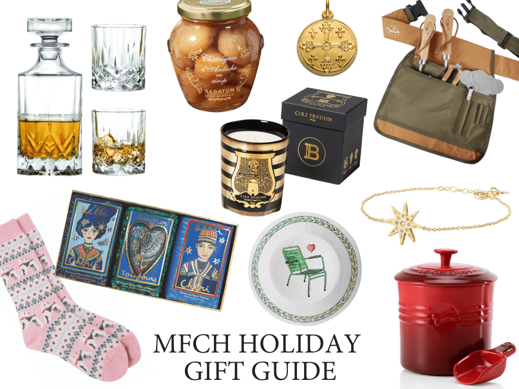 a selection of products from a gift guide