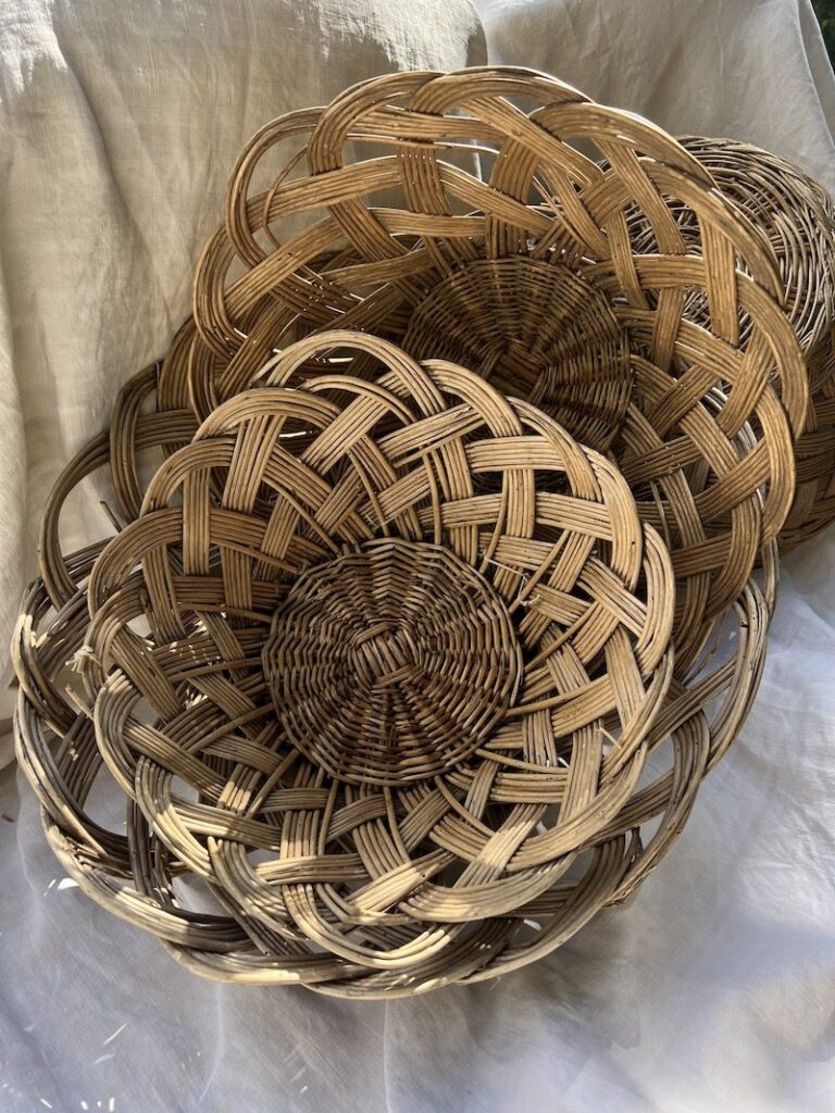 Antique wicker baskets: French Products, MFCH Boutique