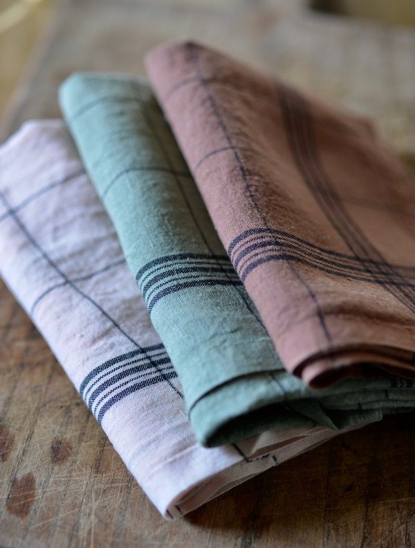 Pastel Stripe Napkins - MFCH Boutique French Products