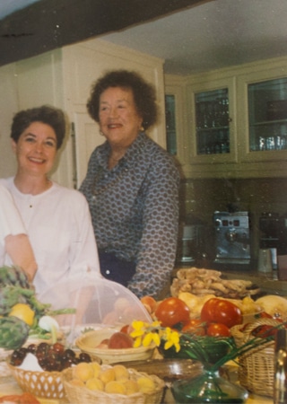 patricia wells with julia child