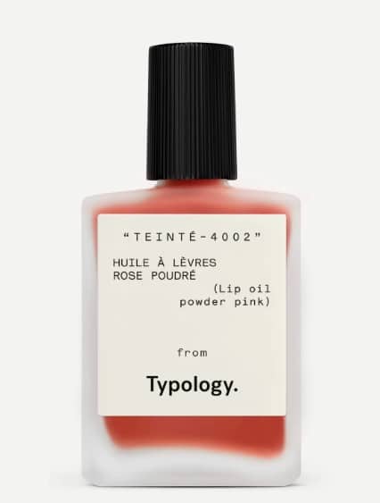 typology tinted lip oil