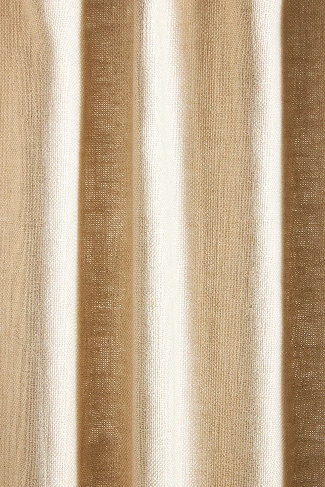 luxury linen curtains cream color