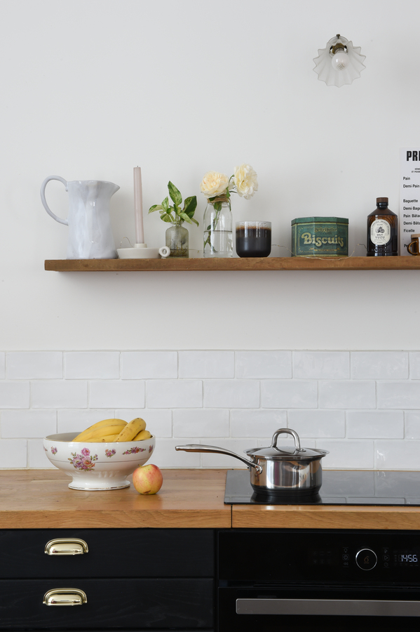 kitchen floating shelf MFCH Apartment Living 